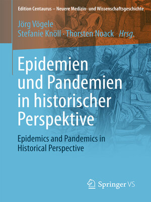 cover image of Epidemien und Pandemien in historischer Perspektive